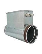 Tubular radiators for ventilation systems