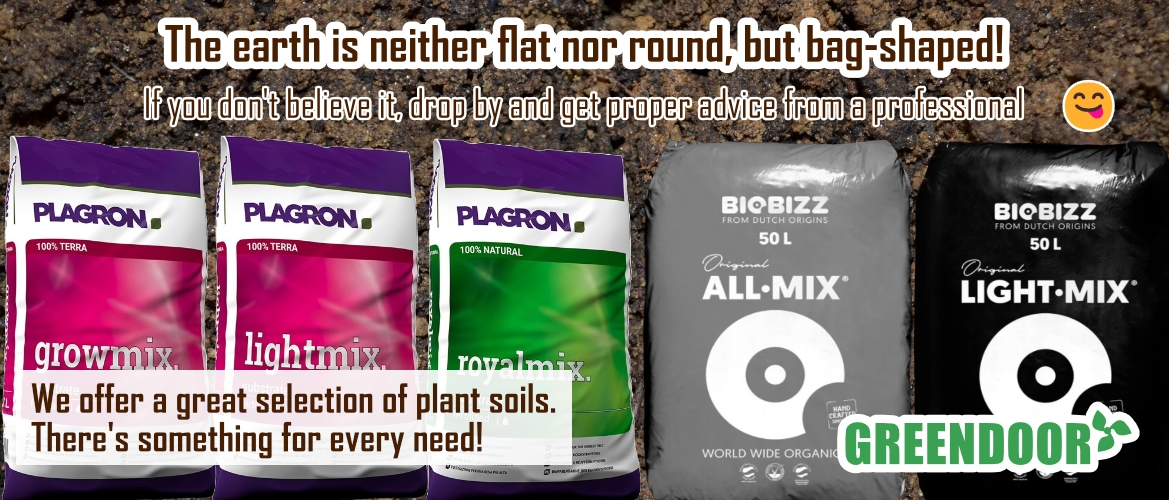 Top soil from Plagron and Biobizz